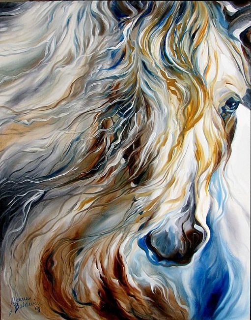 Abstract Horse Art